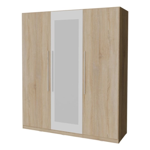 Szafa ubraniowa Dąb Sonoma z białym